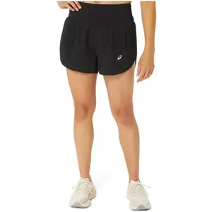 Asics - Women's Road 3,5'' Short - Short de running taille L, noir