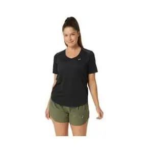 ASICS Road V-Neck Maillot De Course Femmes - Noir, Taille S pas cher