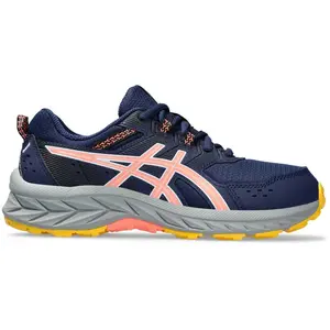 Chaussures de trail running enfant asics pre venture 9 gs bleu rose pas cher