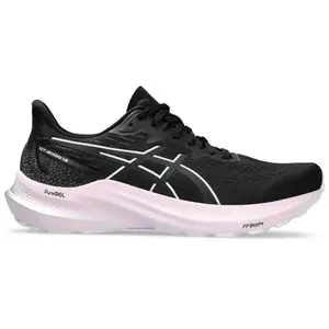 Chaussures ASICS GT-2000 12 noir rose clair femme - 40.5 pas cher