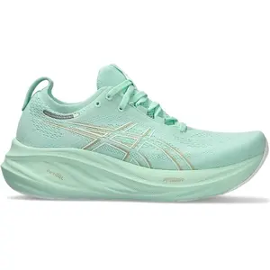 Chaussures de Running Femme Asics Gel Nimbus 26 Vert pas cher