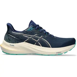 Chaussures ASICS GT-2000 12 bleu marine blanc femme - 39.5 pas cher