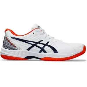 ASICS Homme Solution Swift FF Clay Sneaker, White/Blue Expanse, 42 EU pas cher