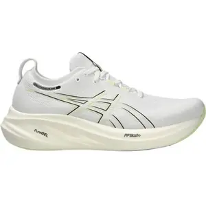 Baskets Asics Gel-Nimbus 26 Blanc Noir, Taille 46 - EUR pas cher