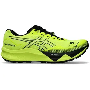 ASICS Fuji Speed 3 Chaussure Trail Hommes - Jaune , Noir, Pointure 42 pas cher