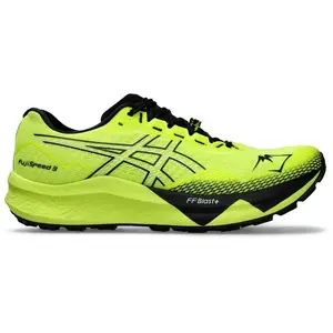 ASICS Fuji Speed 3 Chaussure Trail Hommes - Jaune , Noir, Pointure 46 pas cher
