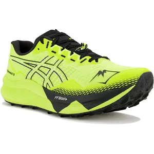 ASICS Fuji Speed 3 Chaussure Trail Hommes - Jaune , Noir, Pointure 43.5 pas cher