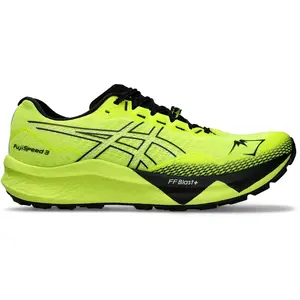 ASICS Fuji Speed 3 Chaussure Trail Hommes - Jaune , Noir, Pointure 41.5 pas cher