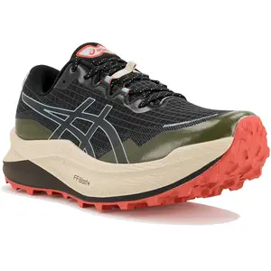 Baskets Asics Trabuco Max 3 Noir Vert, Taille 41,5 - EUR pas cher