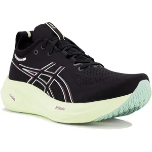 Asics Femme Gel-Nimbus 26 Sneaker, Black Cool Matcha, 42 EU pas cher