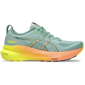 Chaussures running asics gel kayano 31 paris vert orange jaune homme pas cher
