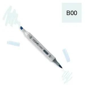 Comparateur de prix : COPIC Ciao B00, Frost Blue, Twin Marker avec une pointe moyenne et une pointe Brush