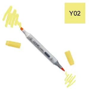 Comparateur de prix : Marqueur à alcool Copic Ciao (Jaune Y) - nuancier Copic:Y02 Canary Yellow