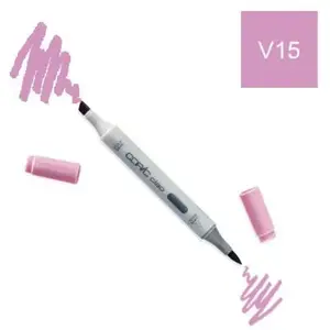 Comparateur de prix : COPIC Ciao V15, Mallow, marqueur Twin avec une pointe moyenne et une pointe Brush