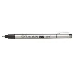 Comparateur de prix : COPIC Multiliner SP 0,03 mm, Noir, Gris.