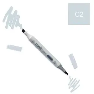 Comparateur de prix : Stylo feutre Copic Ciao double pointe - C2 Cool Grey 2