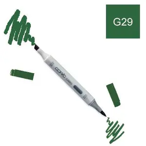 Stylo feutre Copic Ciao double pointe - G29 Pine Tree Green pas cher