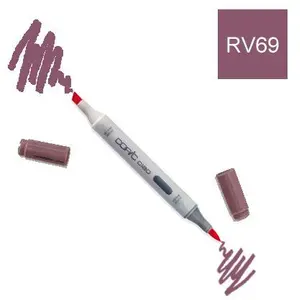 Comparateur de prix : COPIC Ciao RV69, Poeny, marqueur twin avec une pointe moyenne et une pointe brush