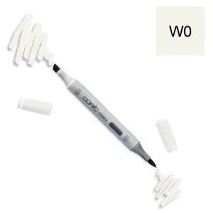 Comparateur de prix : Stylo feutre Copic Ciao double pointe - W0 Warm Grey 0