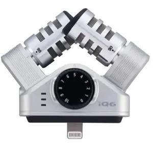 Comparateur de prix : Zoom iQ6 - Microphone stéréo X/Y pour iOS (iPhone, iPad, iPod)