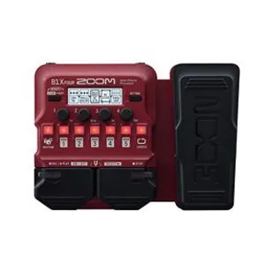 Zoom B1X FOUR - Multieffet pour basse - avec pédale d'expression