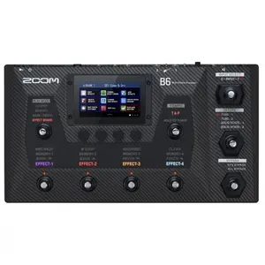 Zoom B6 - Multi-effets Guitare basse