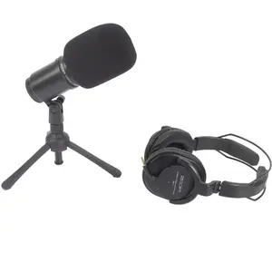 Pack Microphone podcast Zoom ZDM-1PMP Noir pas cher