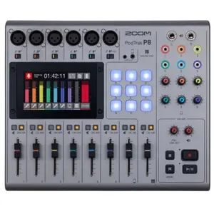 Comparateur de prix : Zoom Podtrak P8 enregistreur de podcast multipiste portable