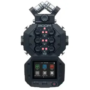 Zoom H8 - Enregistreur de terrain 12 pistes - microphone XY - 4x entrées XLR et 2x XLR combo pas cher