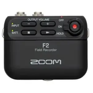 Comparateur de prix : Dictaphone Zoom F2/B 32 Bit avec microphone lavalier Noir