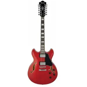 Comparateur de prix : Ibanez AS7312-TCD Transparent Cherry Red Guitare semi-acoustique