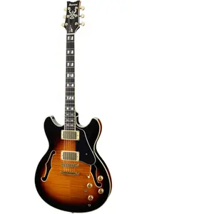 Comparateur de prix : Ibanez JSM10-VYS Vintage Yellow Sunburst Guitare semi-acoustique