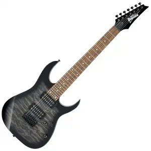Comparateur de prix : Ibanez GRG7221QA-TKS - Transparent Black Sunburst - Guitare électrique 7 cordes