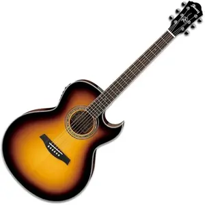 Comparateur de prix : Ibanez JSA5-VB Vintage Burst Guitare Jumbo acoustique-électrique
