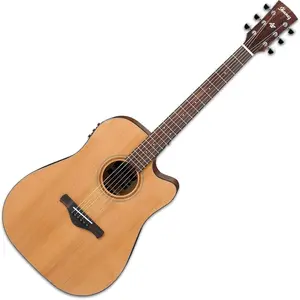 Ibanez AW65ECE-LG - Natural Low Gloss - Guitare électro-acoustique