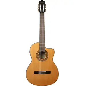 Ibanez GA6CE-AM Amber brillante - Guitare classique électro acoustique