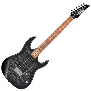 Comparateur de prix : Ibanez GRX70QA-TKS - Guitare électrique - Transparent Black Sunburst