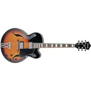 Ibanez AF75-BS - brun dégradé - Guitare électrique ½ caisse