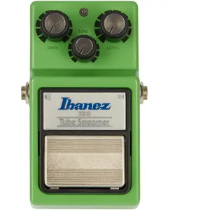 Comparateur de prix : Ibanez TS9 Tube Screamer Appareil d'effet pour guitare   Finition verte