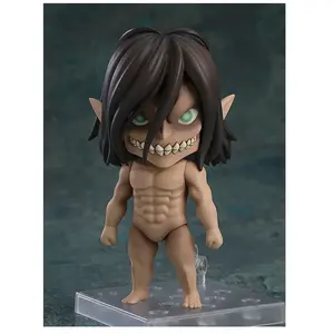GOODSMILE Attack on Titan Nendoroid Figurine d'action Eren Yeager : Attack Titan Ver. 10 cm