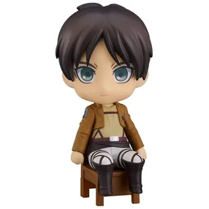 GOODSMILE L'attaque Des Titans - Figurine Nendoroid Swacchao! Eren Yeager 10 Cm