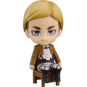 GOODSMILE L'attaque Des Titans - Figurine Nendoroid Swacchao! Erwin Smith 10 Cm