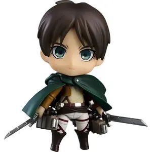 Good Smile Company - L'Attaque des Titans - Figurine Nendoroid Eren Yeager: Survey Corps Ver. 10 cm