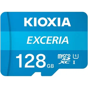 Comparateur de prix : Kioxia Exceria MicroSDXC 128 Go UHS-I U1 Classe 10 + Adaptateur SD