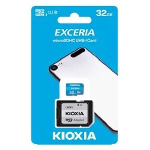 Kioxia Exceria MicroSDHC 32 Go UHS-I U1 Classe 10 + Adaptateur SD