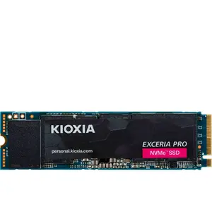 KIOXIA Exceria Pro 1 TB Disco SSD 7300MB/S NVMe PCIe 4.0 M.2 Gen4 Negro pas cher