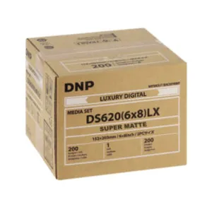 DNP Kit d'impression Super Mat 15x20 pour DS620