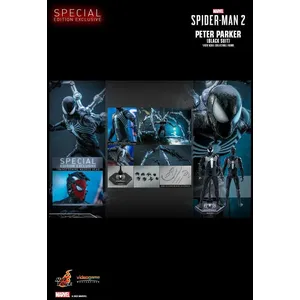 Comparateur de prix : Figurine Hot Toys VGM56B - Marvel's Spider Man 2 - Peter Parker Black ...