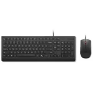 Lenovo Essential Wired Combo - Ensemble clavier et souris - USB - QWER... pas cher