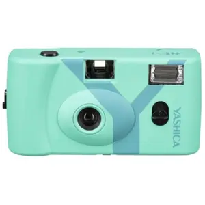 Comparateur de prix : Yashica MF1 turquoise Set with Film